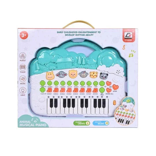 Interactive Animal Piano – Music, Lights & Learning Fun