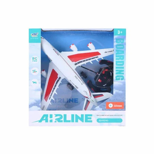 Remote Control Electric Airline Jet Toy – Realistic Airplane Model for Kids