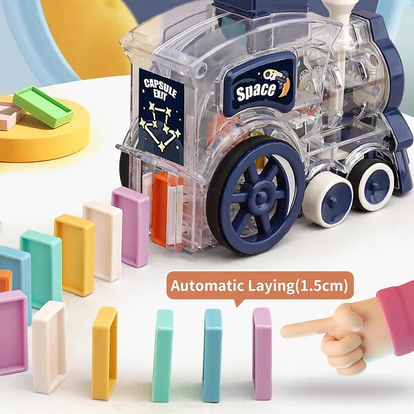 Space-Domino Car Set Light & Music