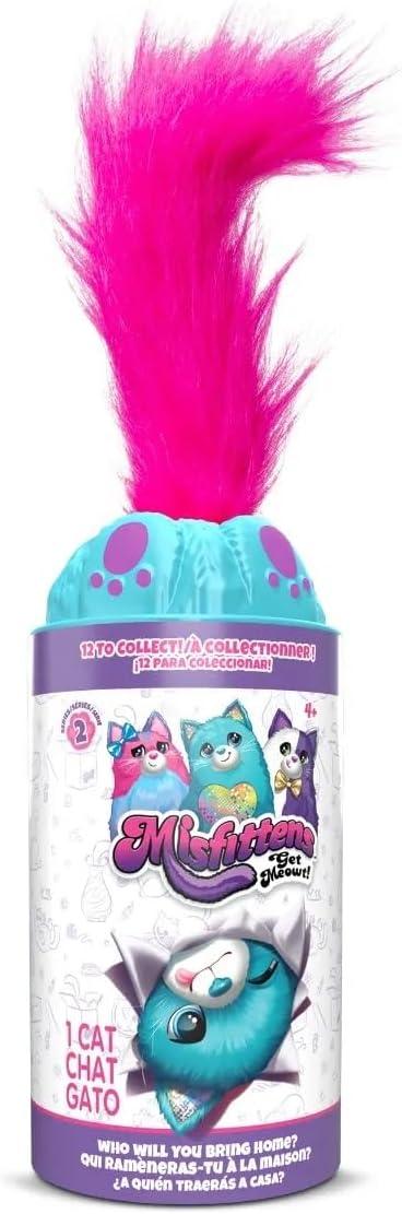 Misfittens Surprise Plush Toys Collectible Cats Animals for Kids