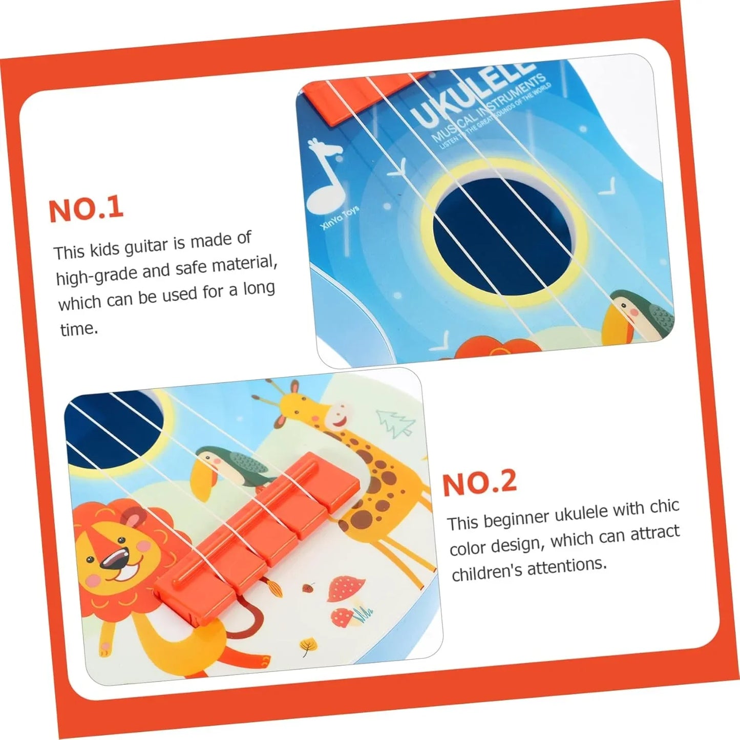 Kids Guitar Ukulele Toddler Music Instrument For Kids