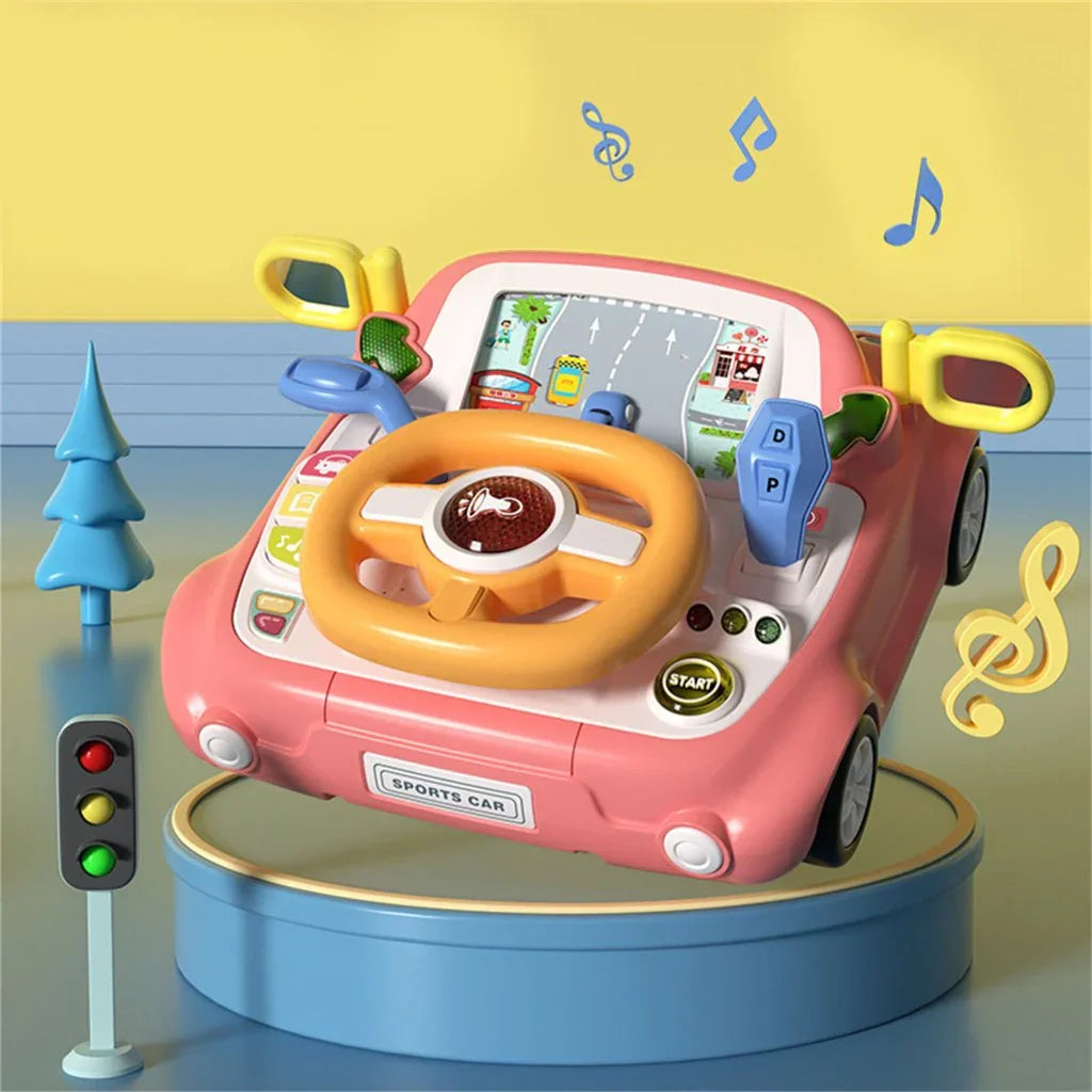 Electronic Driving Controller Musical Toy For Kids