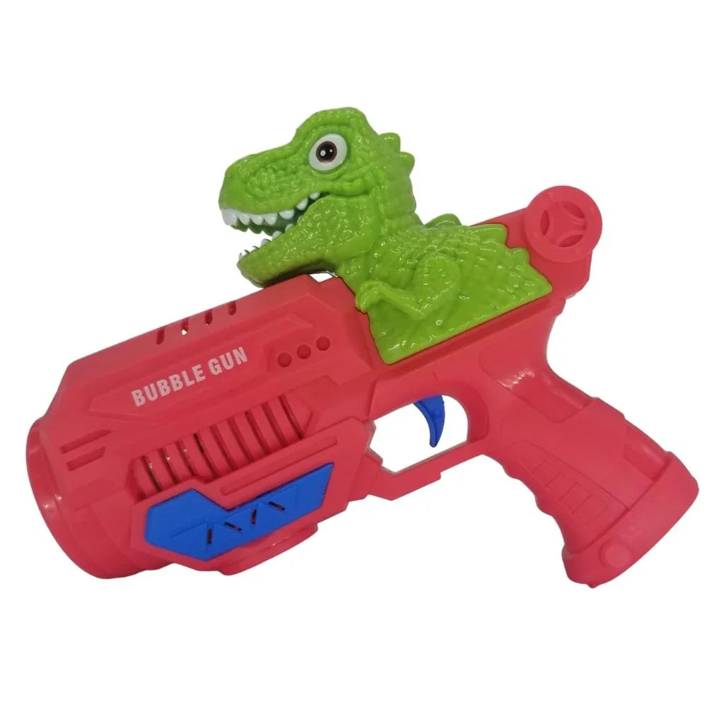 Dino Bubble Gun – Automatic Bubbles with Light & Sound