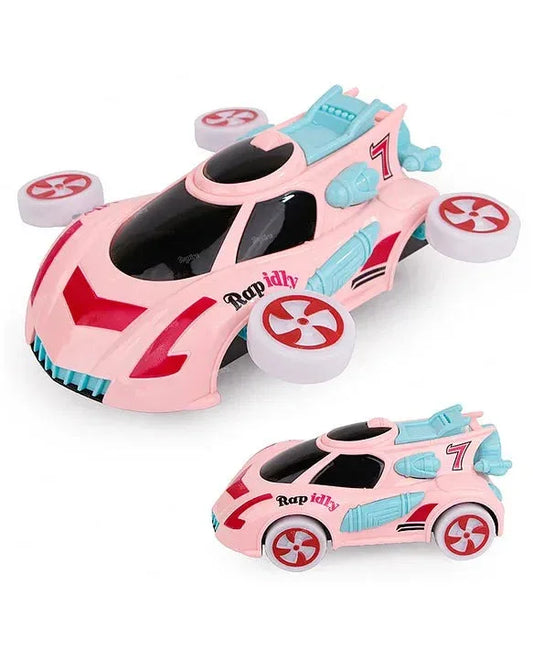 Electric Dazzle Dancing Car – Light & Sound Action Toy for Kids