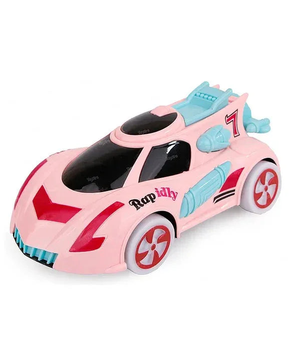 Electric Dazzle Dancing Car – Light & Sound Action Toy for Kids