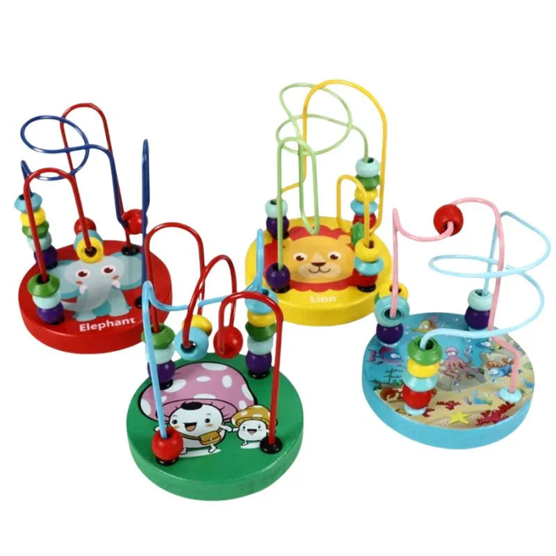 Cartoon Bead Maze – Fun Educational Toy for Kids (ASSORTED)