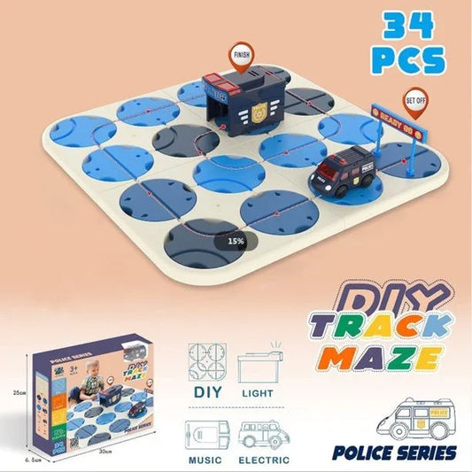DIY Creative Track Maze – Build Play & Solve the Adventure