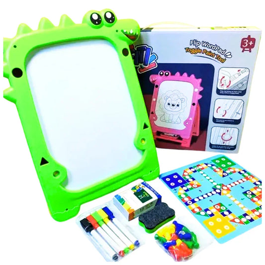 Graffiti Dinosaur Double-Sided Drawing Board – Creative Fun for Kids