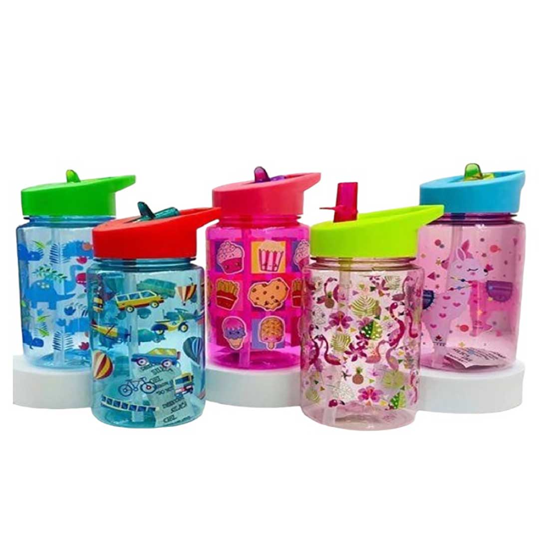 Cute Colorful Printed Water Sipper For Kids (217)