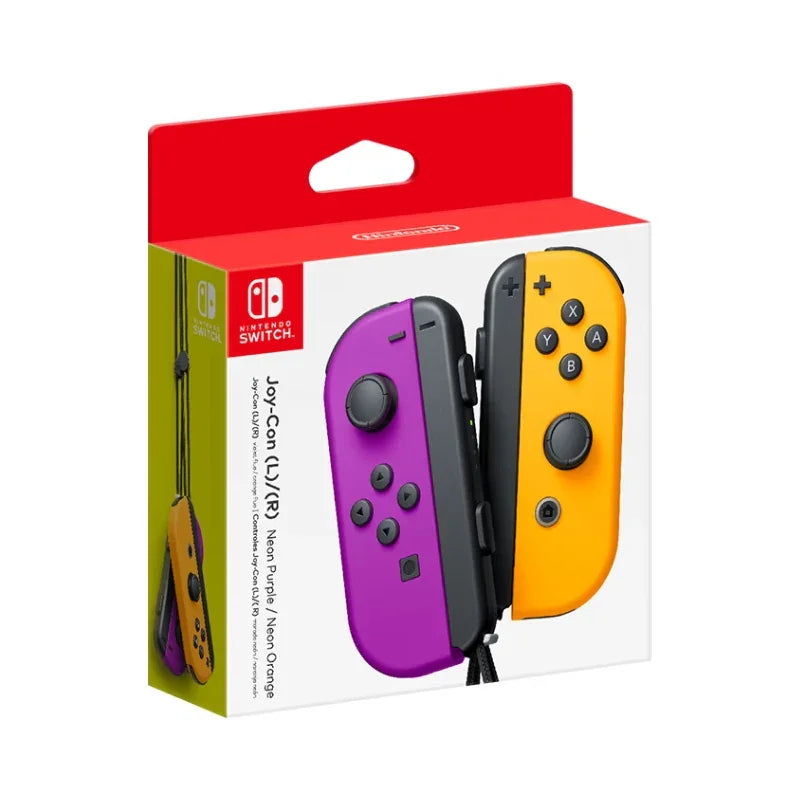 Nintendo Switch Joy-Con Controller - Purple/Orange Edition