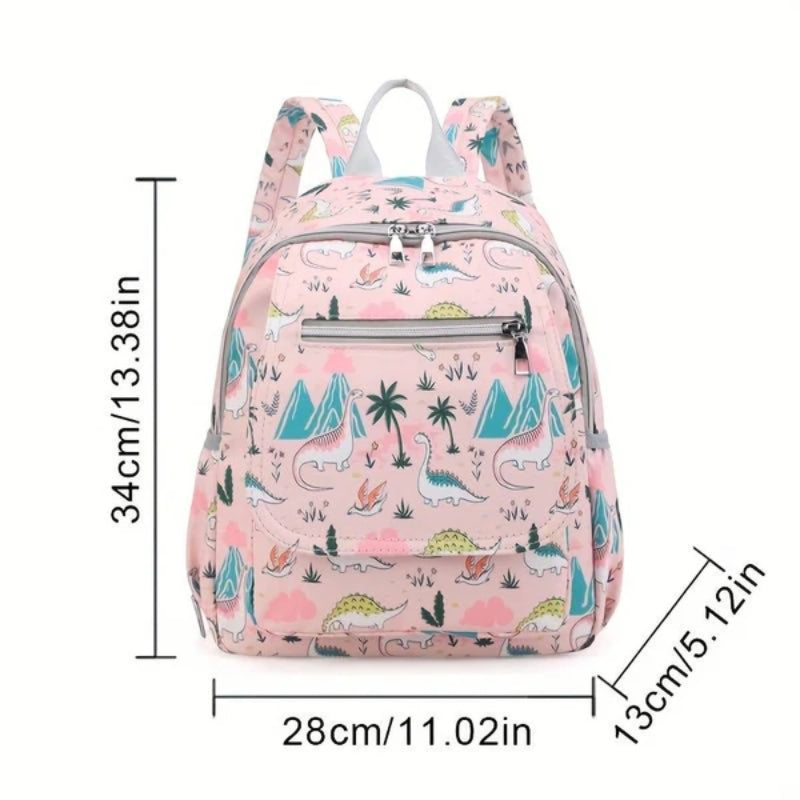 Dino Waterproof Baby Diaper Backpack