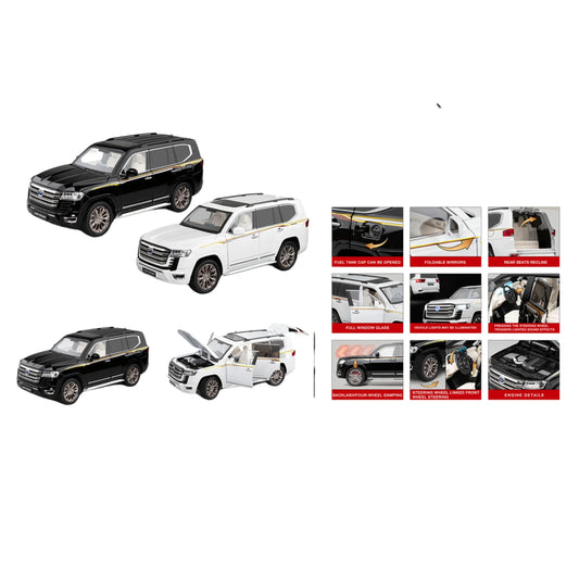 Toyota Land Cruiser LC300 Die Cast Model Car