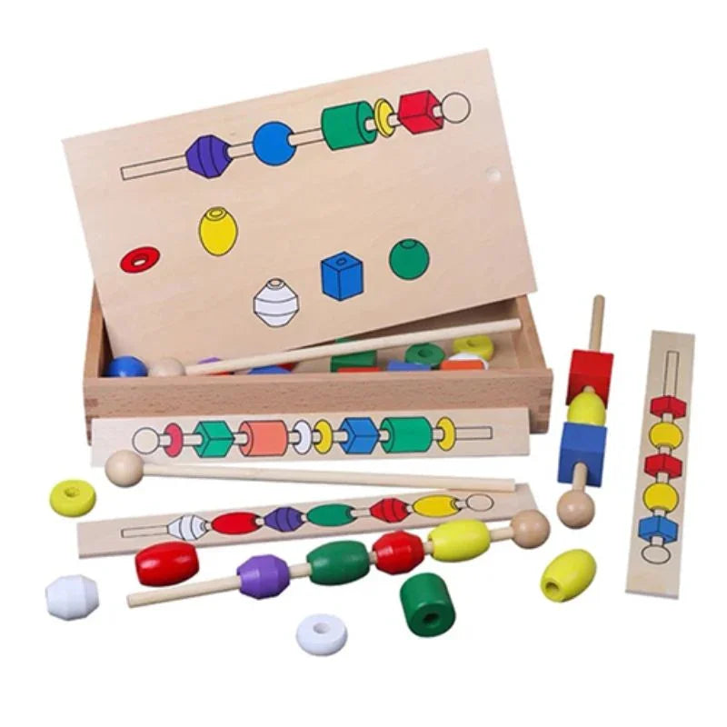 Beaded Game Box Fun & Educational Activity Toy for Kids