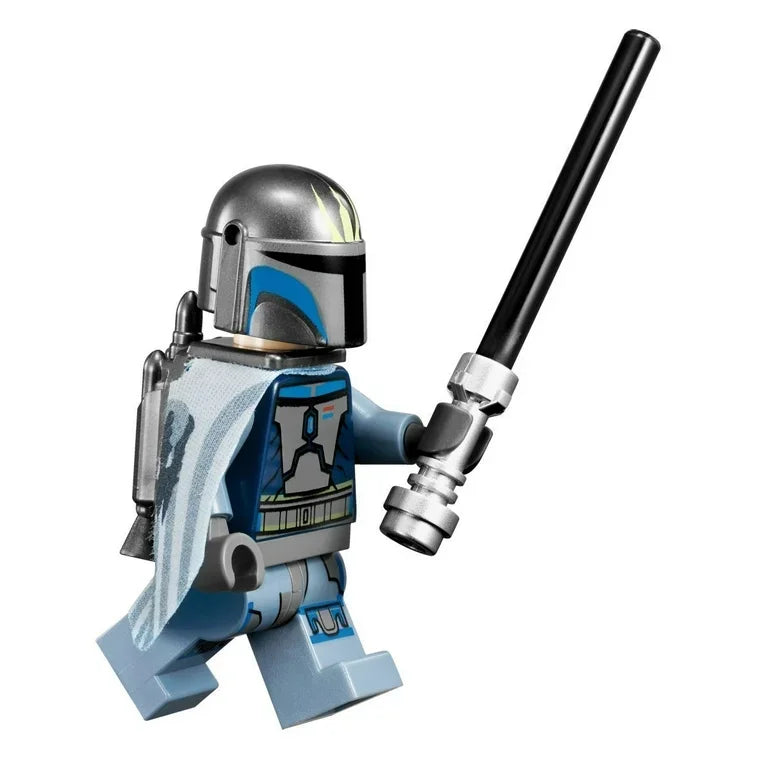 PRe-loved LEGO Star Wars: Pre Vizsla's Mandalorian Fighter Starship Building Set Minifigures  (Without box)