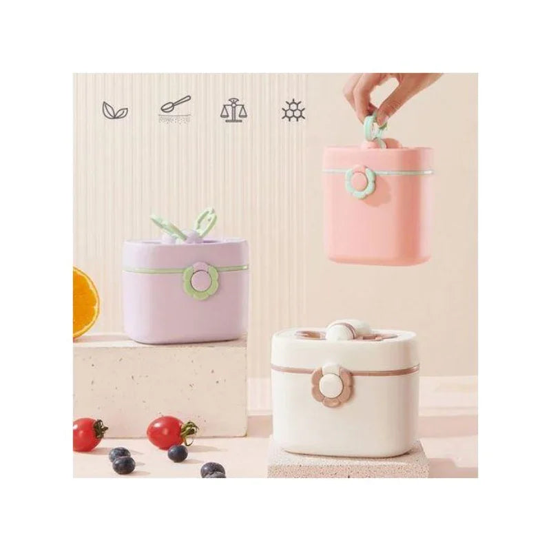 AdoreBee Formula Keeper – Portable Milk Powder Storage & Dispenser with Scoop