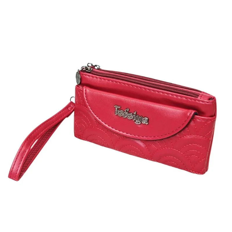 Stylish 3-Zipper Hand Wallet Premium Quality, Perfect for Daily Use