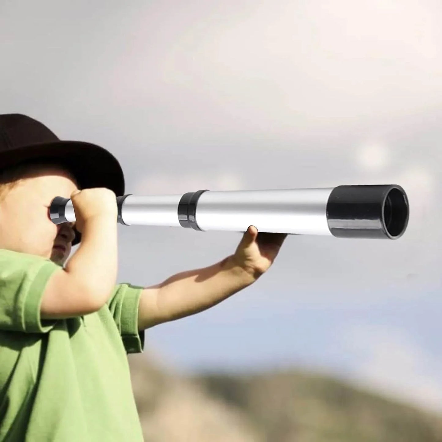 Children’s Retractable Telescope Toy Educational Explorer Scope for Kids