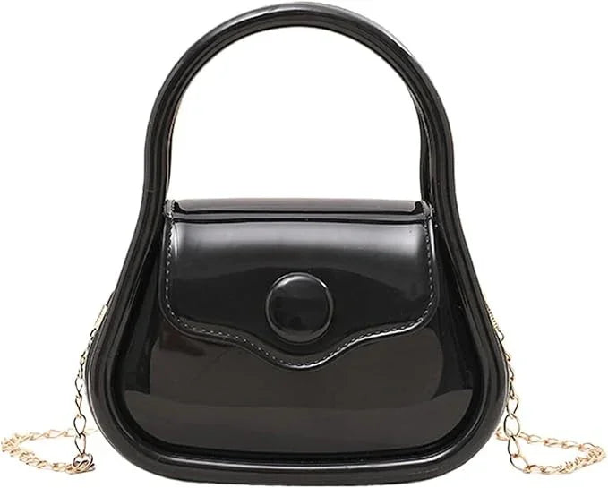 Mini Handbag with Chain Strap – Elegant & Trendy Purse for Girls & Women