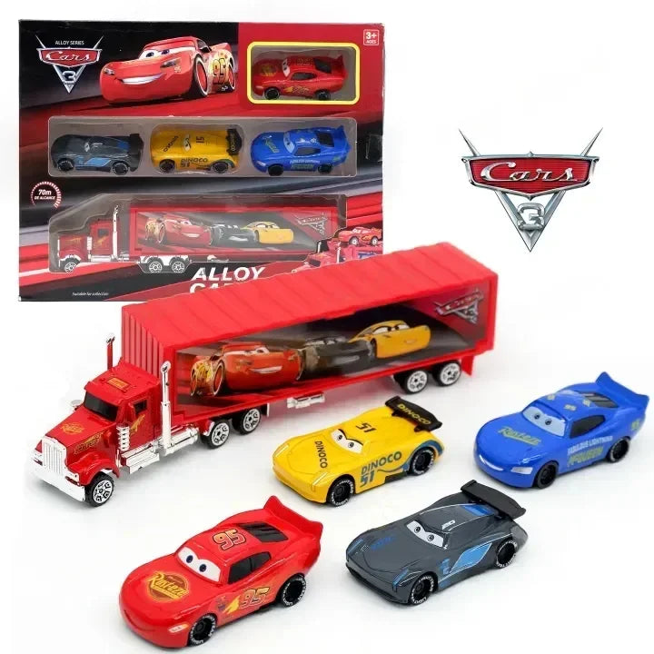 McQueen Alloy Cars Truck Set Toy For Kids