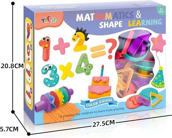 Mathematics & Shape learning Playdough Numbers 123 Educational Toy