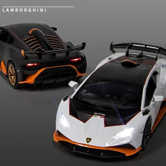 Lamborghini Huracan Die-Cast Car 1:24 Scale with Lights & Engine Sound – Premium Alloy Model for Kids & Collectors