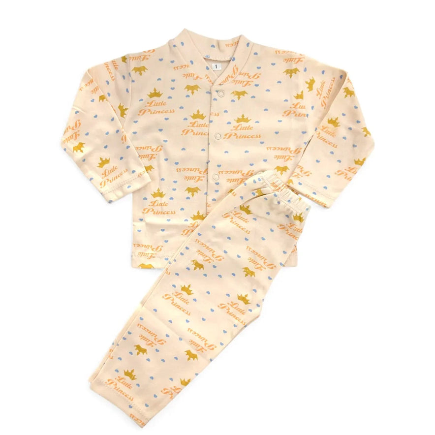 Soft Cotton Kids Pajama Set Cute Printed Sleepwear for Boys Girls
