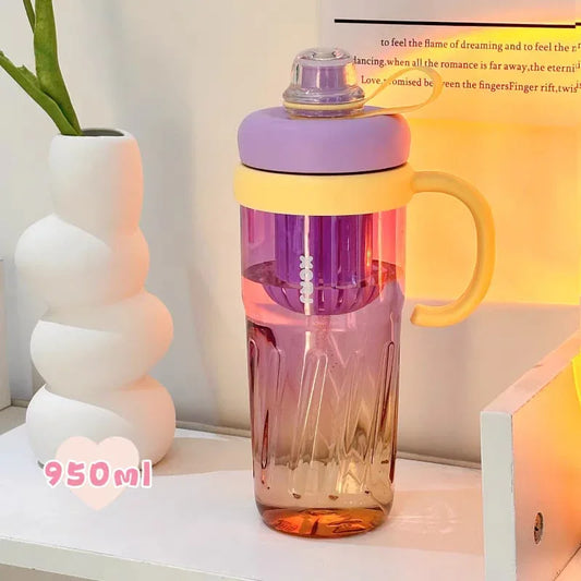 Twist Glow 950ml Hydration Bottle – Stylish, Durable & Leak-Proof