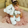 Teddy Bear with Leaf Soft Sweet Plush Toy for Kids