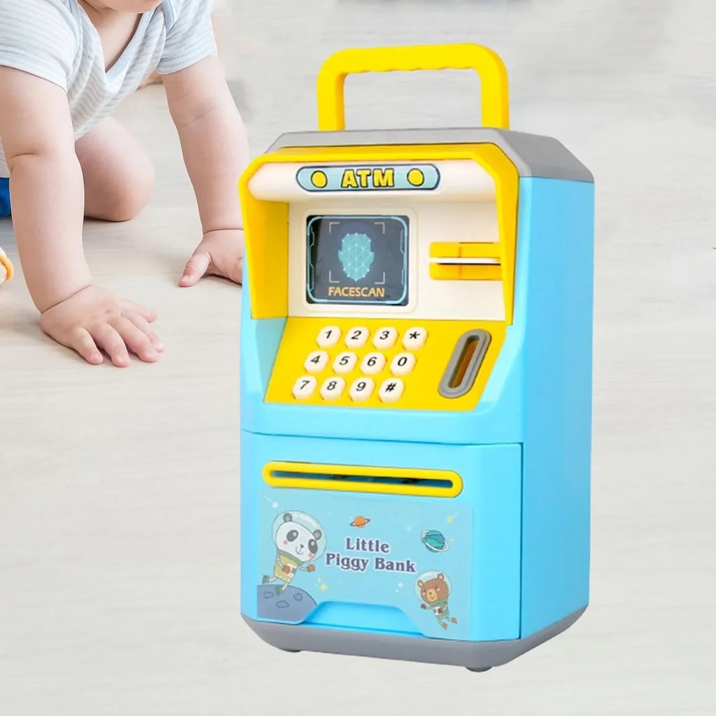 ATM Savings Bank Security Box Electronic Piggy Banks Money Saving Box For Children