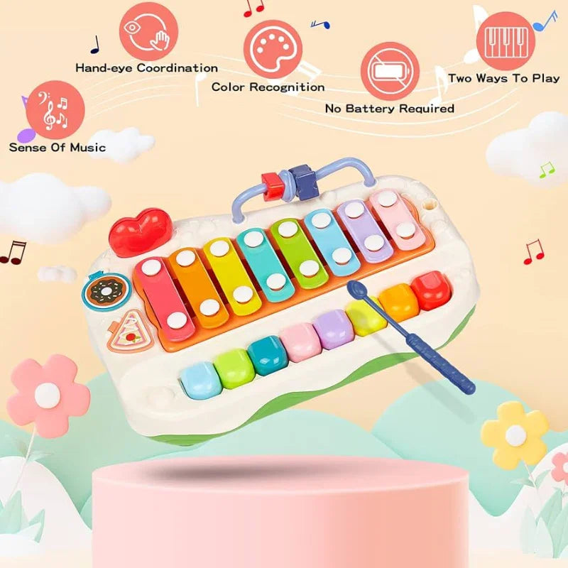 Mini Musicians Hammer & Play Piano – Baby Percussion Toy