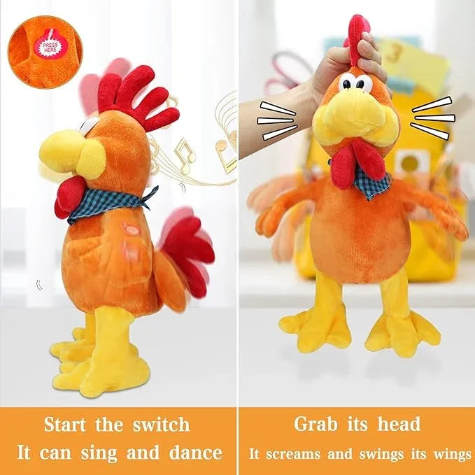 Dancing & Singing Chick – Interactive Plush Toy for Kids