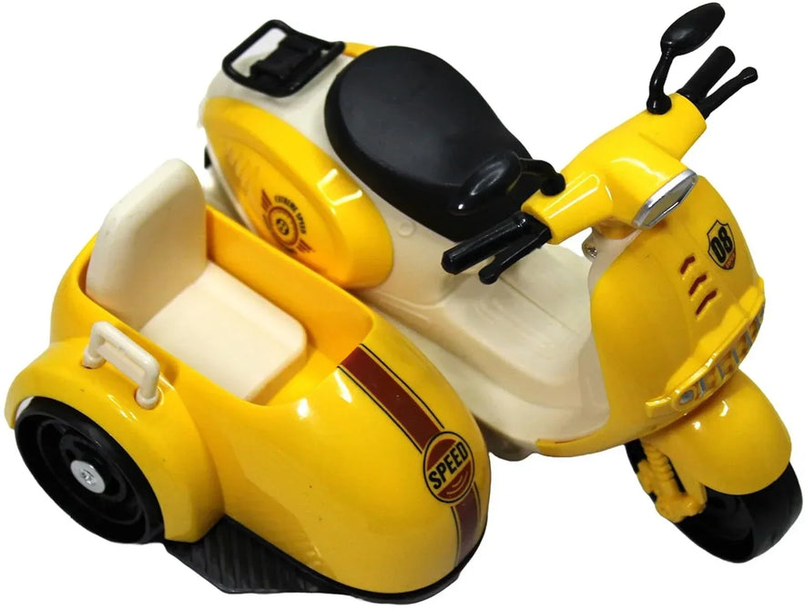 Push Scooter Toy with Trolley – Realistic Ride-On Bike for Kids