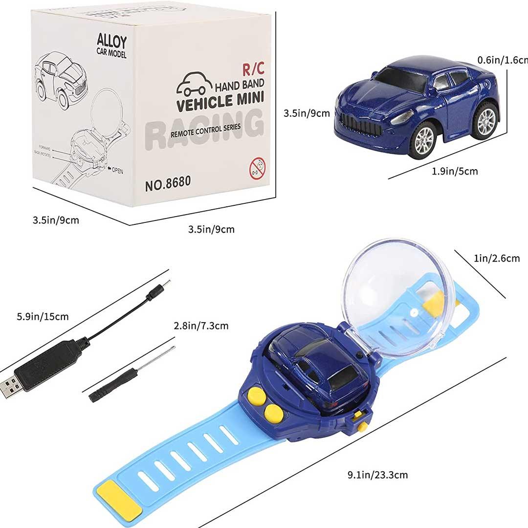 Mini Alloy RC Racing Car Hand Band Toy
