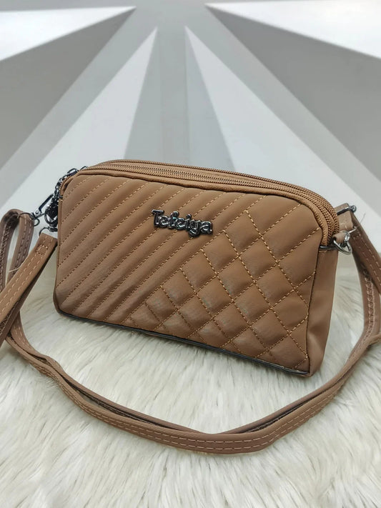 Trendy Quilted Crossbody Bag for Women Compact Elegant Everyday Purse
