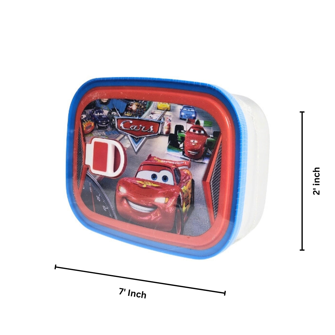 Car Themed School Deal For Kids (Backpack - Lunch Box & Bottle)