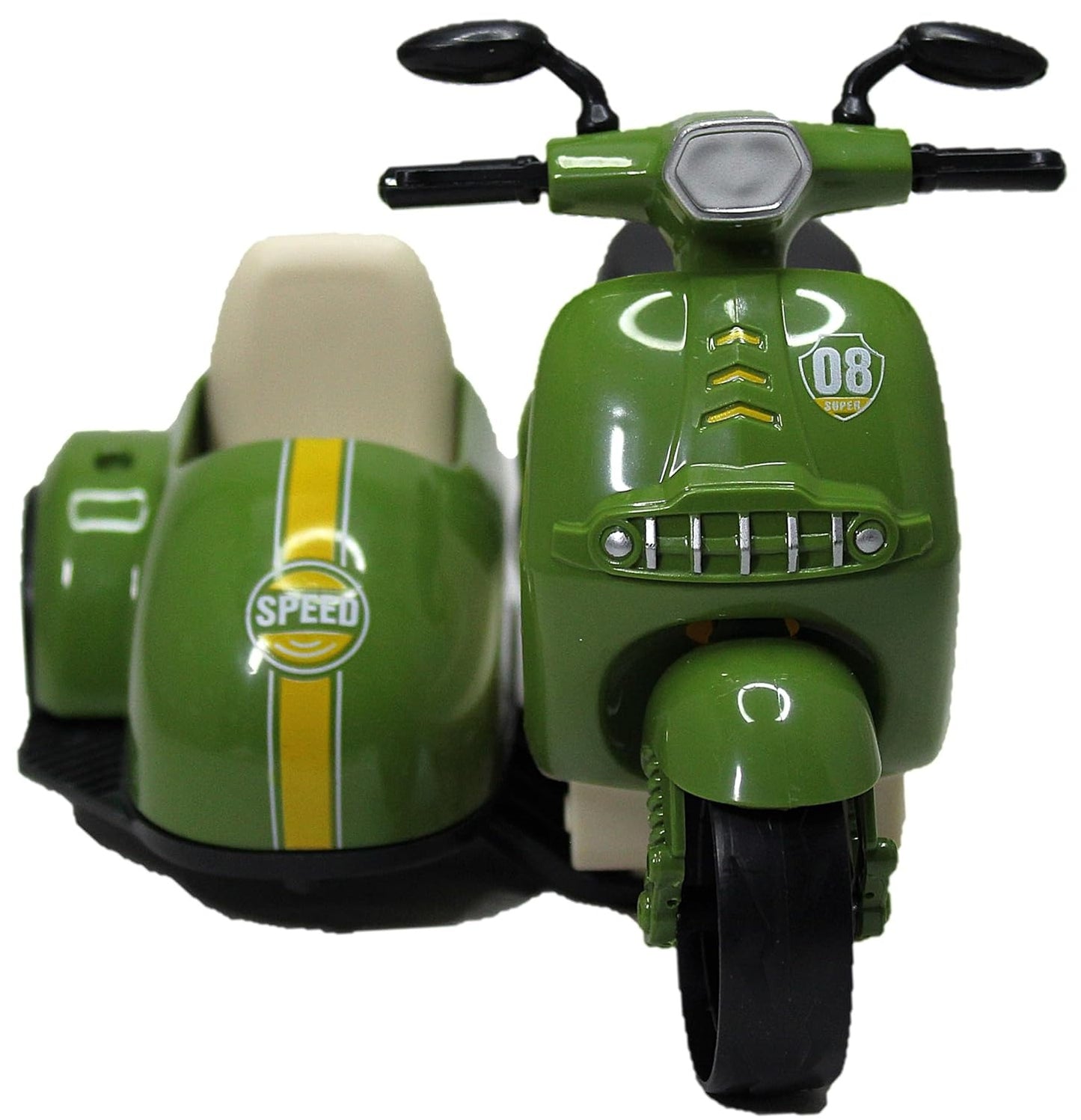 Push Scooter Toy with Trolley – Realistic Ride-On Bike for Kids
