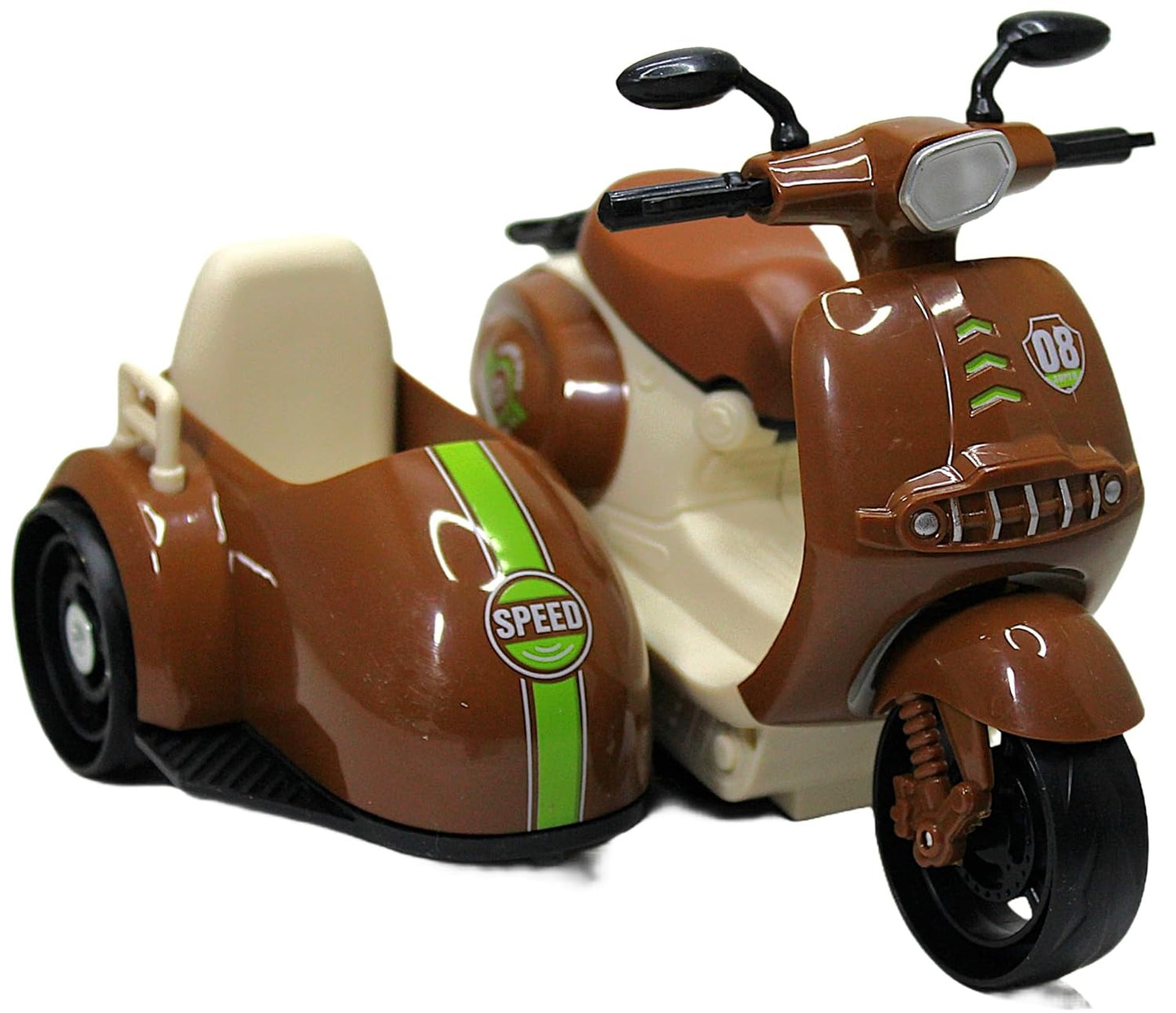 Push Scooter Toy with Trolley – Realistic Ride-On Bike for Kids