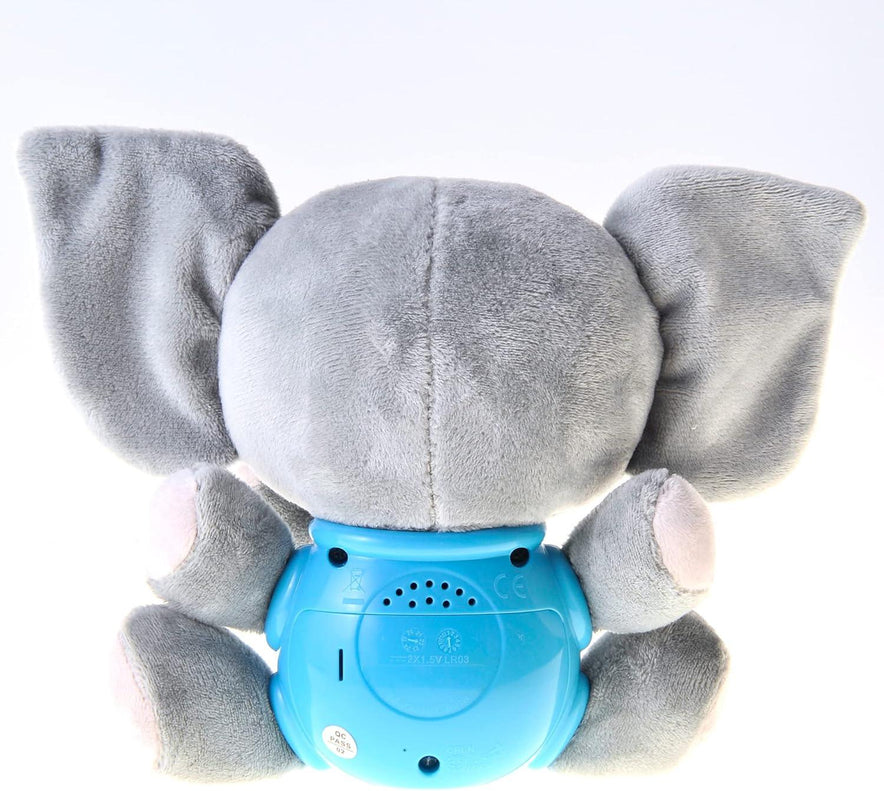 Cute Musical Baby Elephant with Soothing Sounds Soft Cuddles Plush Toy