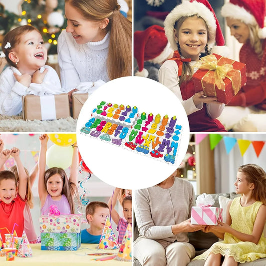 Wooden Alphabet & Number Matching Game – Fun Learning Board for Kids