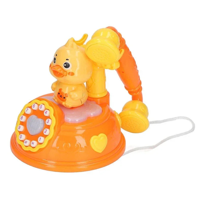Cute Duck Shape Telephone Toy for Kids