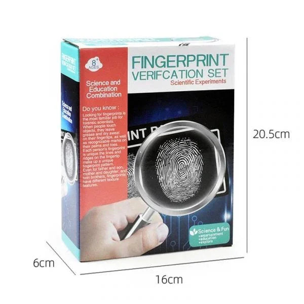 Children Fingerprint Verification DIY Science Kit For Forensic and Educational Fun