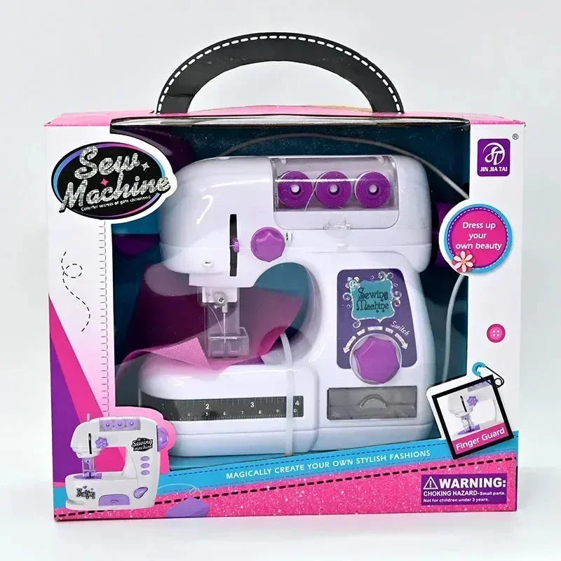 Charmz Mini Sewing Machine Playset – Creative Craft Toy for Kids