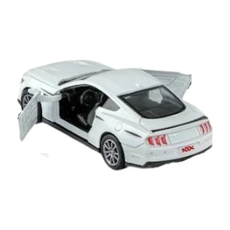 Ford Mustang Metal Body Die Car  Cast Toy with Movable Doors