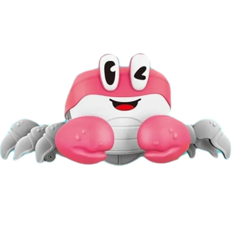Crab Crawl Toy Lights Music Interactive Crawling Toy for Kids (Assorted)