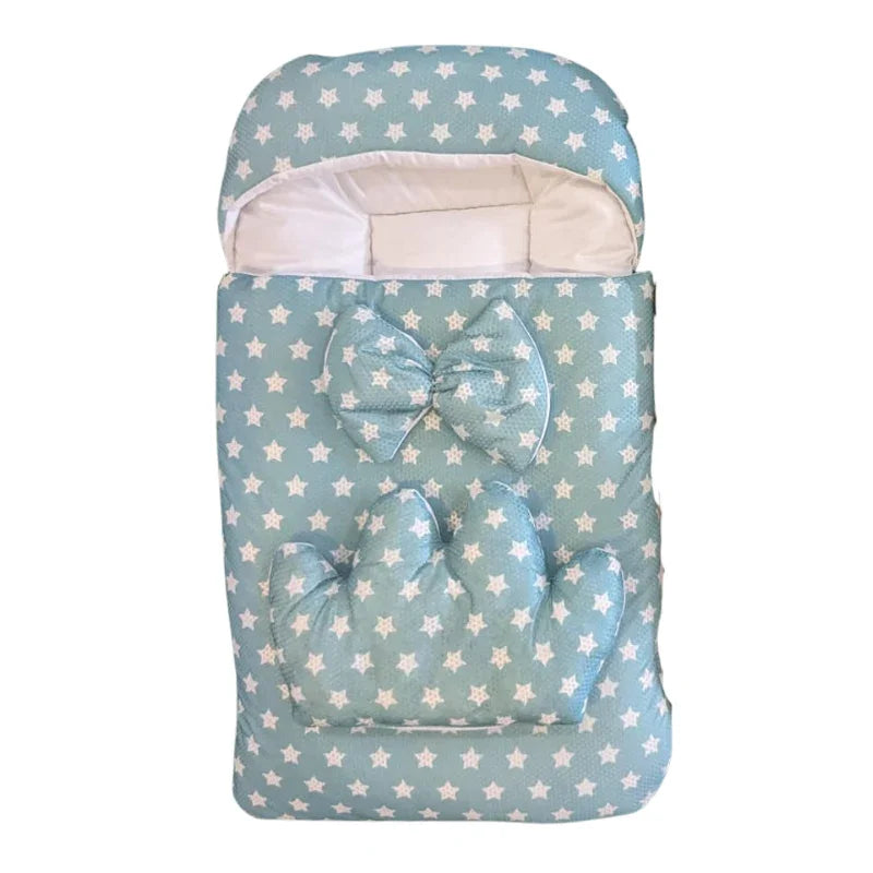 Premium Fleece Fabric Baby Carry Nest – Ultra-Cozy & Warm for Infants