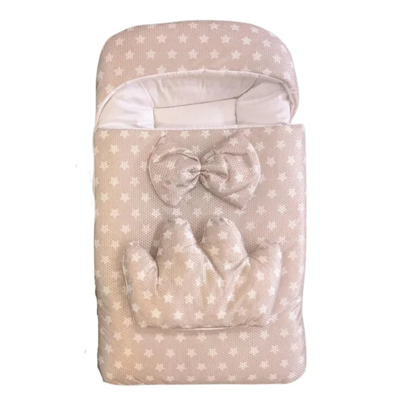 Premium Fleece Fabric Baby Carry Nest – Ultra-Cozy & Warm for Infants
