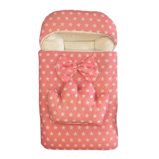 Premium Fleece Fabric Baby Carry Nest – Ultra-Cozy & Warm for Infants