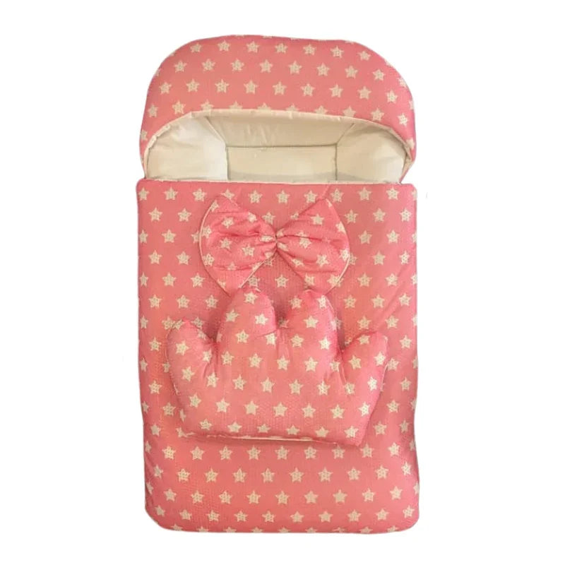 Premium Fleece Fabric Baby Carry Nest – Ultra-Cozy & Warm for Infants