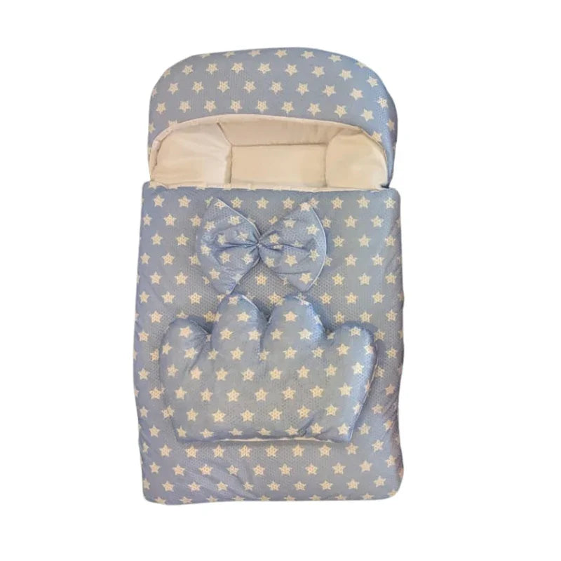 Premium Fleece Fabric Baby Carry Nest – Ultra-Cozy & Warm for Infants
