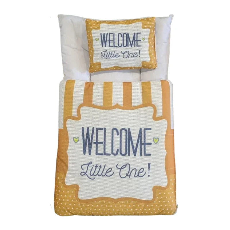 Printed Welcome Little One Baby Carry Nest Set